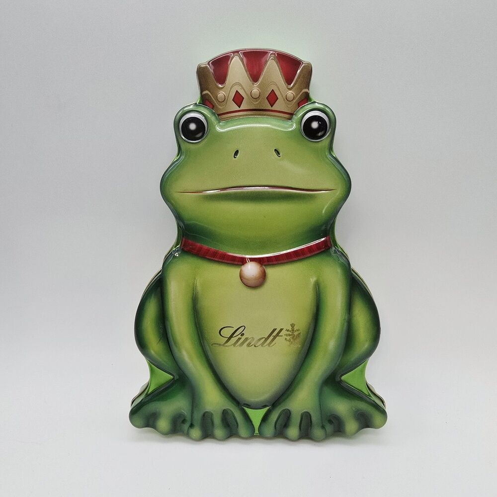 Lindt & Sprungli Chocolates Prince Charming Tin 12" w/Insert & Liner